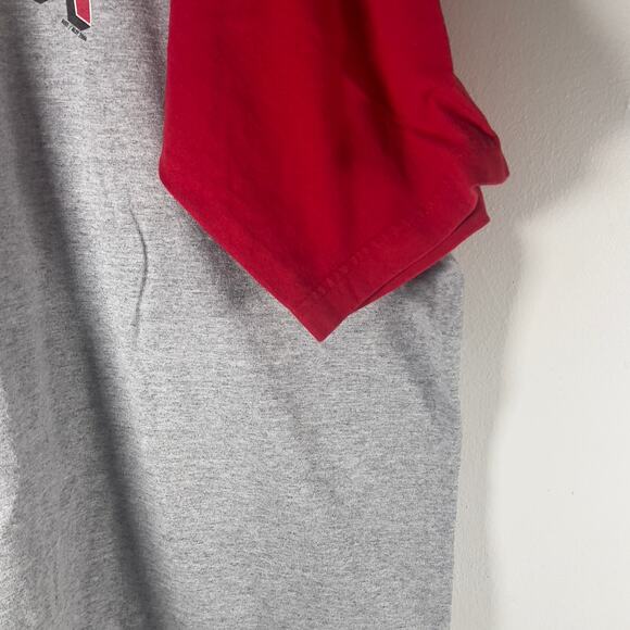 Nike Team Cincinnati Reds XXL Gray/Red Baseball Crew Pullover Sports T-Shirt - Picture 13 of 14